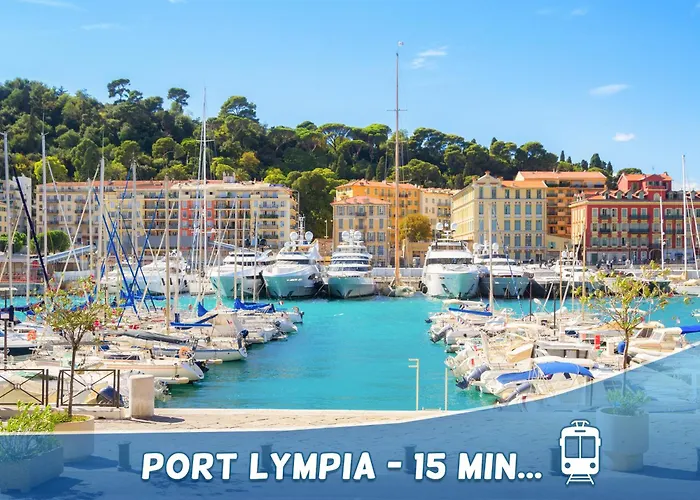 1 Min To The - Kitchen - Tramway - Air Conditioner - Wifi - Promenade Des ニース